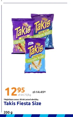 Chipsy Takis Buckin' Ranch Fiesta Size promocja w Action