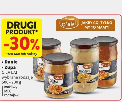 Zupa O LA LA! Grochówka promocja w Intermarche