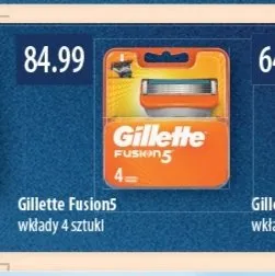 Wkłady do maszynki Gillette Fusion5 promocja w Drogerie Laboo