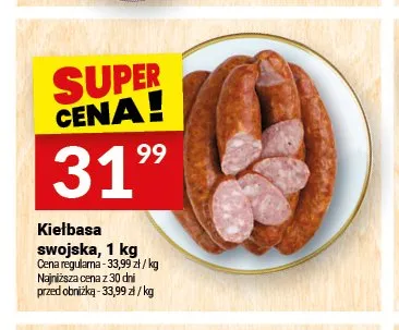 Kiełbasa swojska promocja w Twój Market