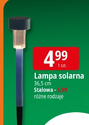 Lampa solarna promocja w Leclerc