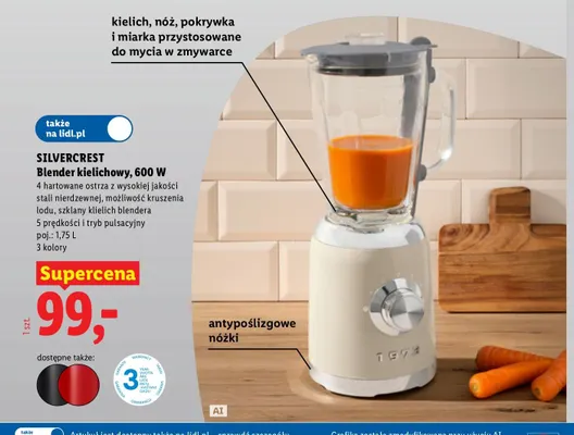 Blender kielichowy Silvercrest promocja w Lidl