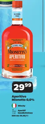 Aperitivo Mionetto 0,0% promocja w Netto