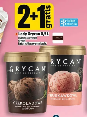 Lody Grycan promocja w TOPAZ