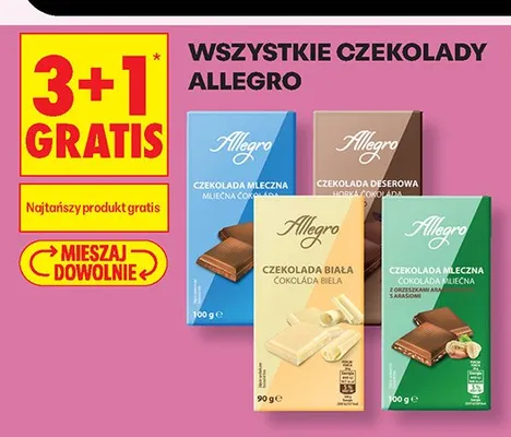 Czekolada Allegro promocja w Biedronka