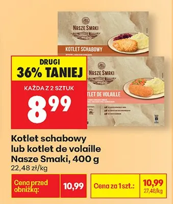 Kotlet schabowy promocja w Biedronka