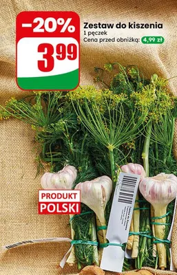 Zestaw do kiszenia polska promocja w Dino