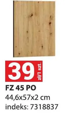 Front kuchenny FZ 45 PO 44,6x57x2cm indeks 7318837 promocja w Merkury Market
