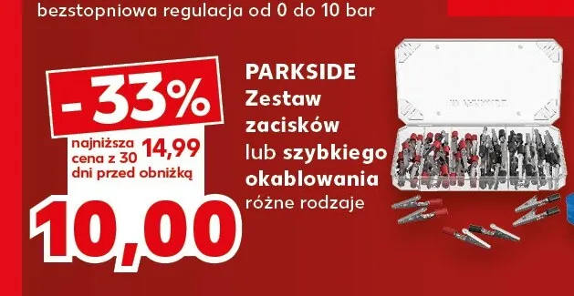 Zestaw szybkiego okablowania Parkside promocja w Kaufland
