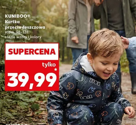 Kurtka przeciwdeszczowa rozm. 98-128  promocja w Kaufland