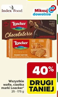 Ciastka Loacker promocja w Carrefour