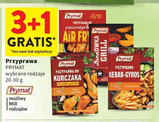 Przyprawa Kebab-Gyros klasyczna Prymat promocja w Intermarche
