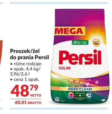 Żel do prania Persil promocja w Makro