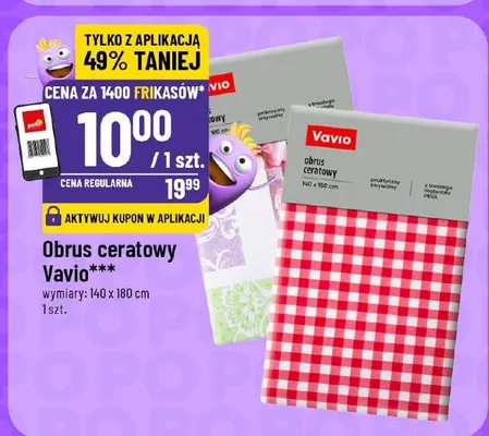 Obrus ceratowy Vavlo promocja w POLOmarket