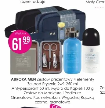 Zestaw prezentowy Aurora Men promocja w Drogerie Jasmin