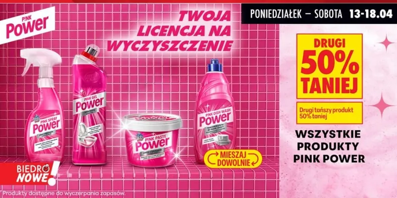 Wszystkie produkty promocja w Biedronka