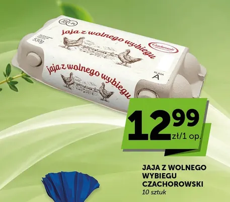 Jajka kurze z wolnego wybiegu Czachorowski promocja w ABC