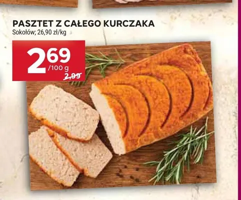 Pasztet z całego kurczaka promocja w Stokrotka