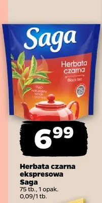 Herbata czarna ekspresowa promocja w Netto