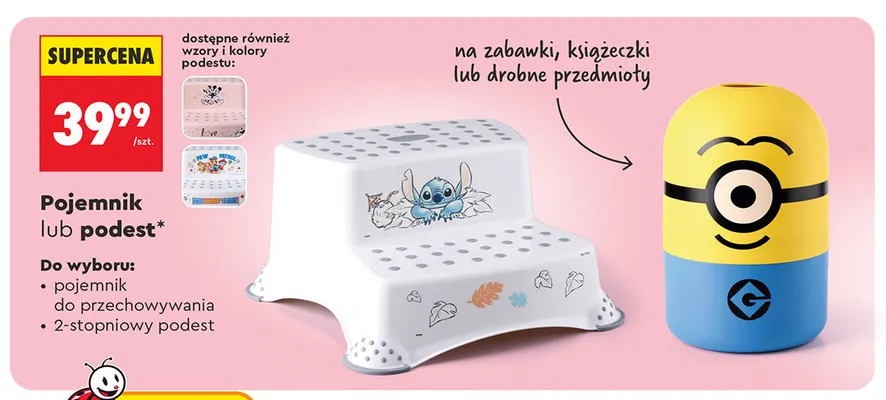 Pojemnik do przechowywania promocja w Biedronka
