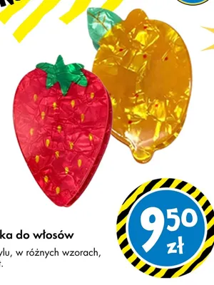 Spinka do włosów akrylowa promocja w Tedi