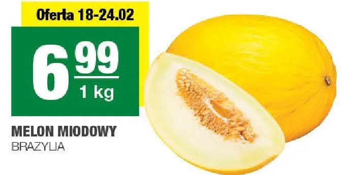 Melon miodowy promocja w SPAR
