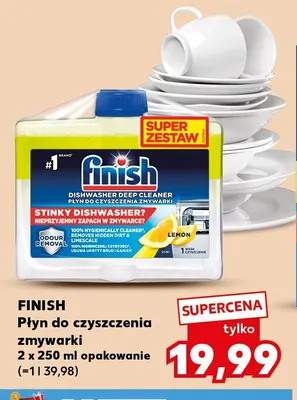 Płyn do czyszczenia zmywarki Finish 2-pak 250 ml promocja w Kaufland