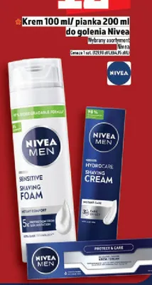 Krem do golenia Nivea Men Sensitive Shaving Foam promocja w TOPAZ