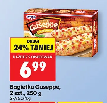 Bagietka Guseppe promocja w Biedronka
