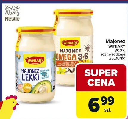 Majonez różne rodzaje promocja w Carrefour