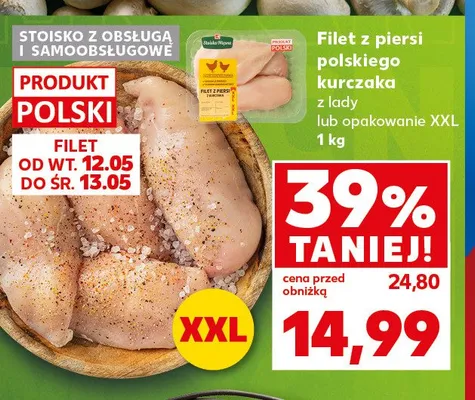 Filet z piersi polskiego kurczaka opakowanie XXL promocja w Kaufland