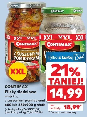 Filety śledziowe wiejskie promocja w Kaufland