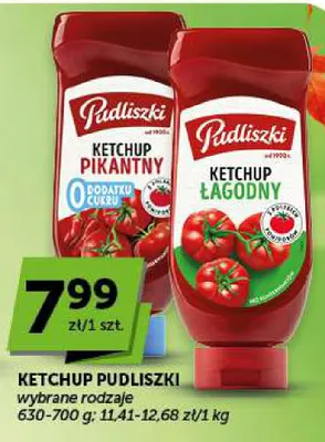 Ketchup Pudliszki pikantny promocja w ABC