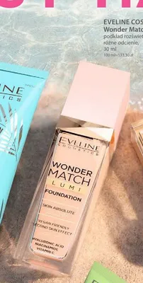 Podkład rozświetlający Eveline Cosmetics Wonder Match Lumi promocja w Hebe