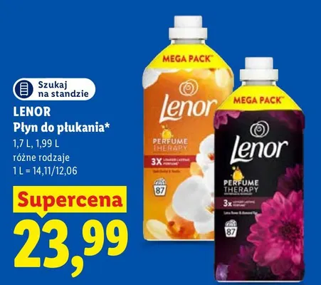 Płyn do płukania Lenor promocja w Lidl
