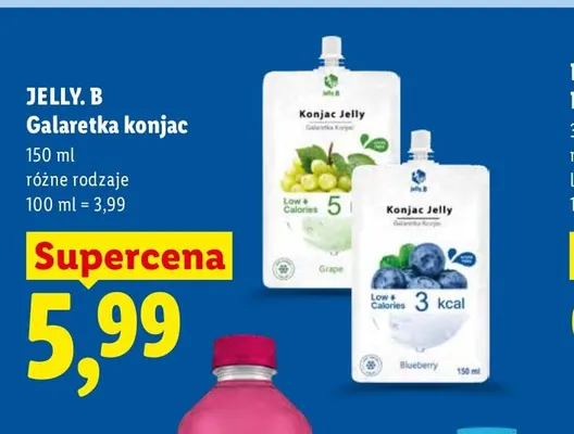 Galaretka konjac Blueberry Jelly. B promocja w Lidl