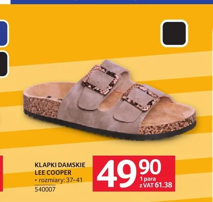 Klapki damskie Lee Cooper promocja w Selgros