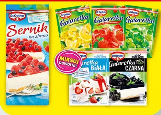 Galaretka Dr.Oetker promocja w Prim Market
