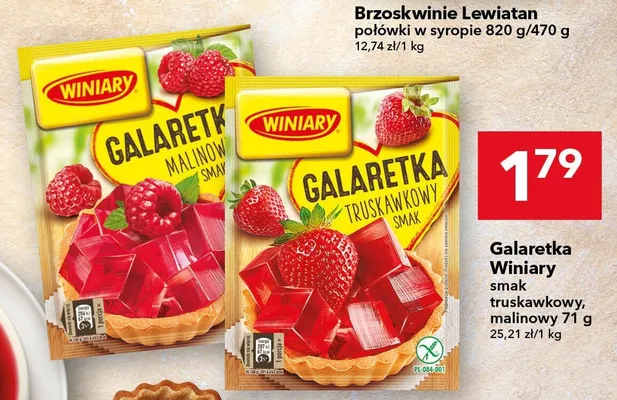 Galaretka Winiary promocja w LEWIATAN