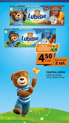 Ciastka Lubisie nadzienie czekoladowe promocja w ABC