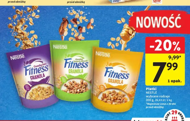 Płatki Nestlé promocja w Intermarche