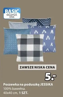 Poszewka na poduszkę Jessika promocja w Jysk