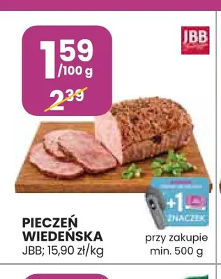 Pieczeń wiedeńska JBB promocja w Stokrotka