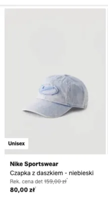 Czapka z daszkiem Nike Sportswear niebieski promocja w Lounge by Zalando
