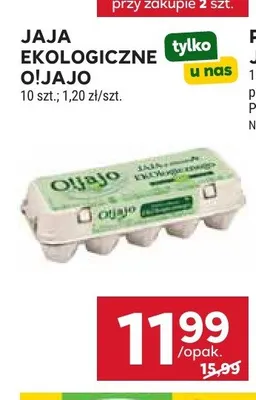 Jaja ekologiczne O!Jajo promocja w Stokrotka
