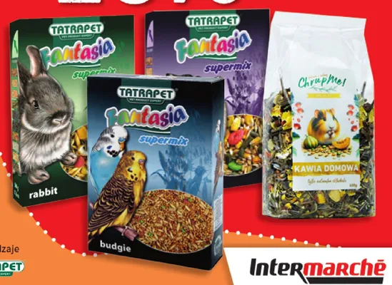 Pokarm Fantasia TATRAPET wybrane rodzaje promocja w Intermarche