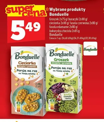 Warzywa konserwowe Bonduelle promocja w TOPAZ