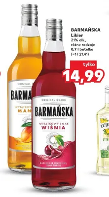 Likier 0,7 l, różne rodzaje promocja w Kaufland