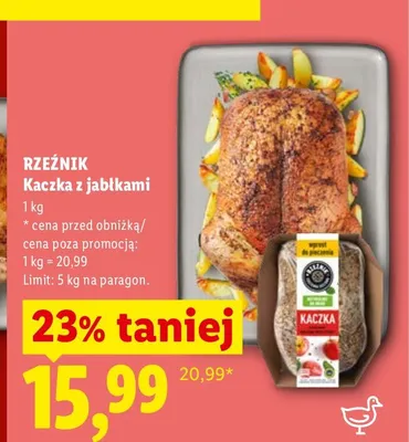 Kaczka z jabłkami Rzeźnik promocja w Lidl