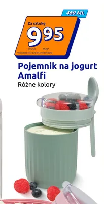 Pojemnik na jogurt Amalfi promocja w Action